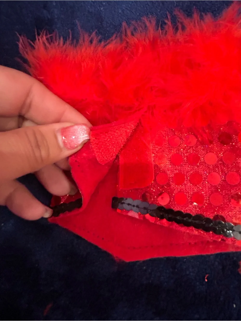 Devil Costume Accessories Set Girls Halloween Outfit - Picture 4 of 5